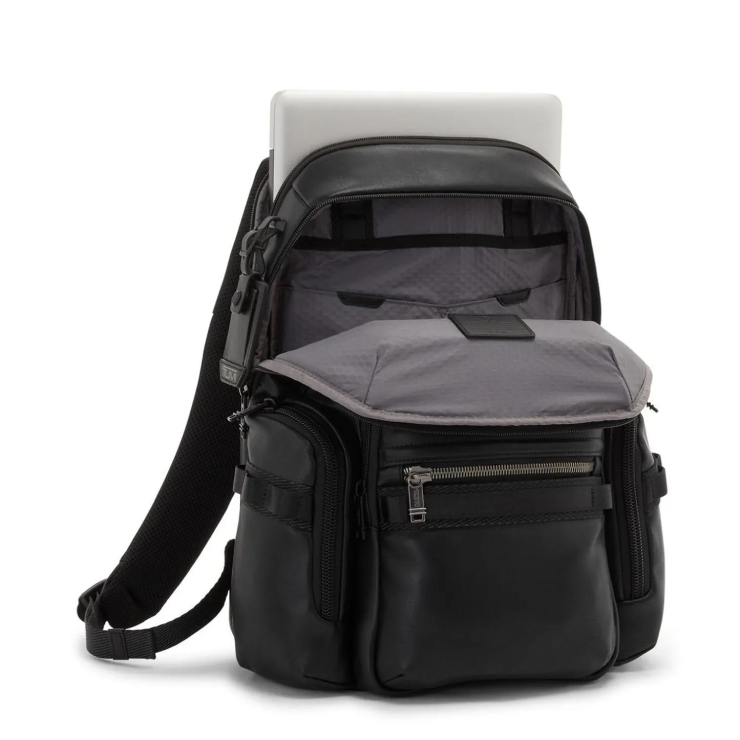 TUMI Alpha Bravo Navigation Leather Backpack