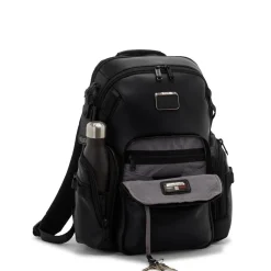 TUMI Alpha Bravo Navigation Leather Backpack