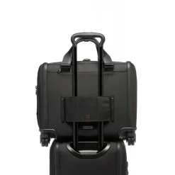TUMI Alpha Deluxe Laptop Expandable Wheeled Brief