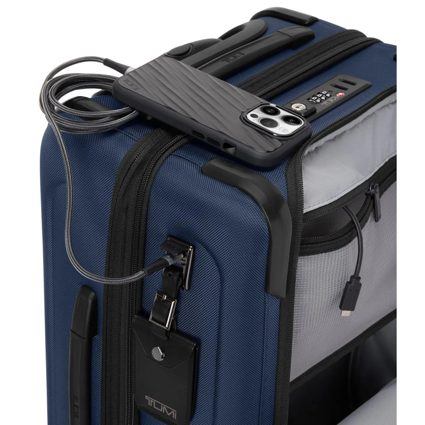 TUMI Alpha Dual Access Expandable Carry-On