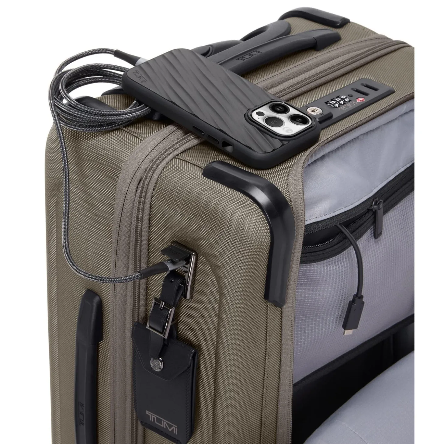 TUMI Alpha Dual Access Expandable Carry-On