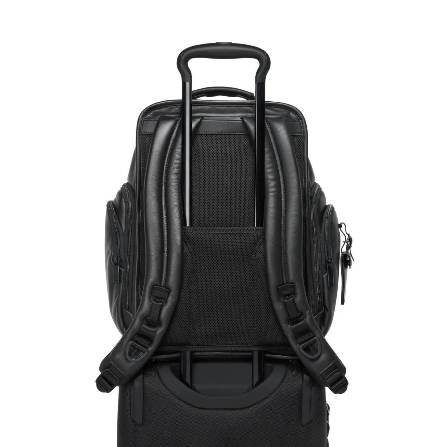 TUMI Alpha Leather Brief Pack
