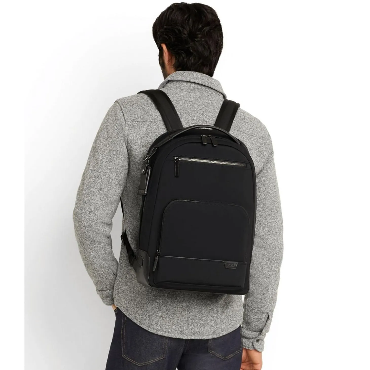 TUMI Harrison Warren Leather Backpack