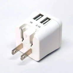 Voltage Valet Universal 2 Port USB Travel Power Adapter Charger Set
