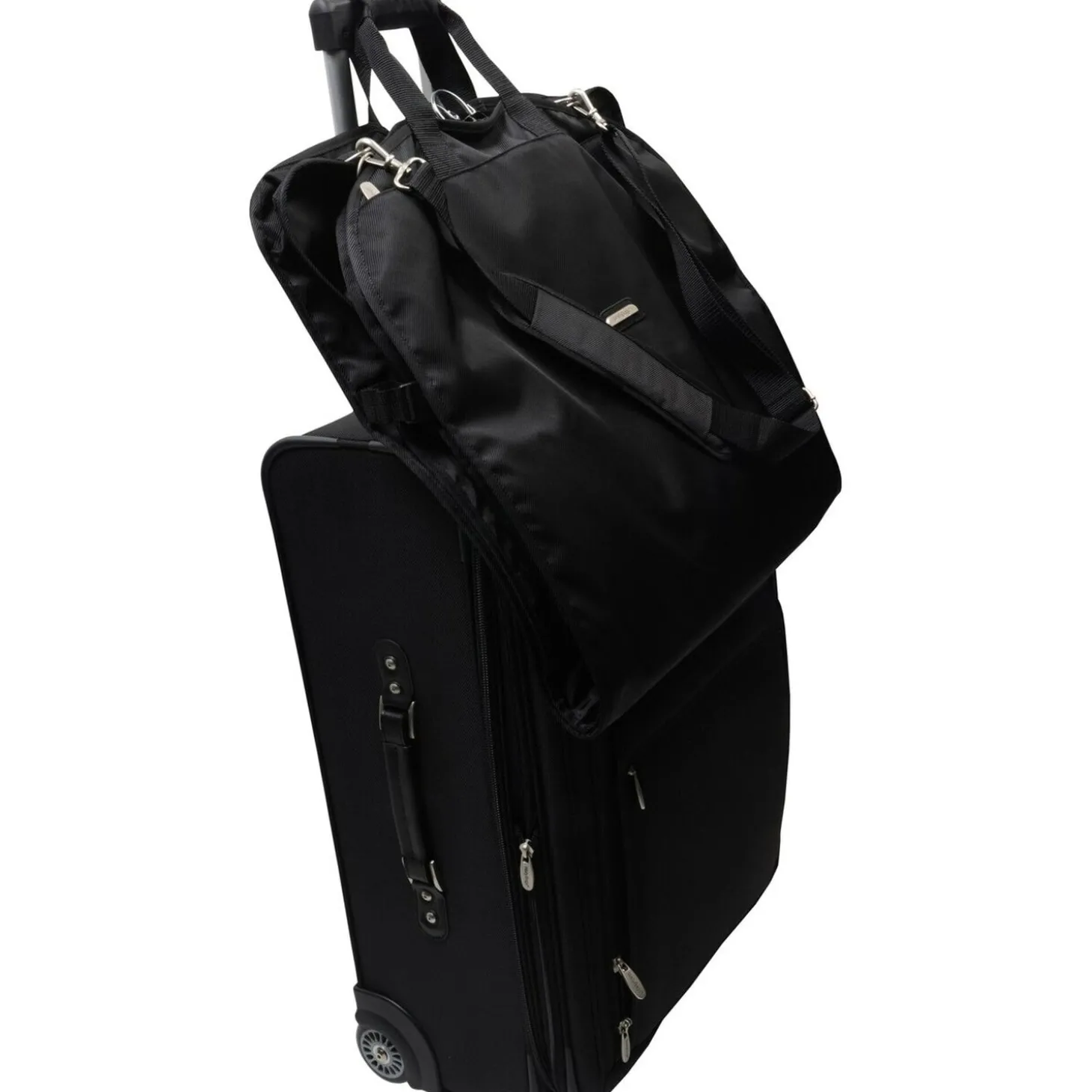 Wally Bags 45-inch Premium Extra Capacity Travel Garment Bag with Shoulder Strap